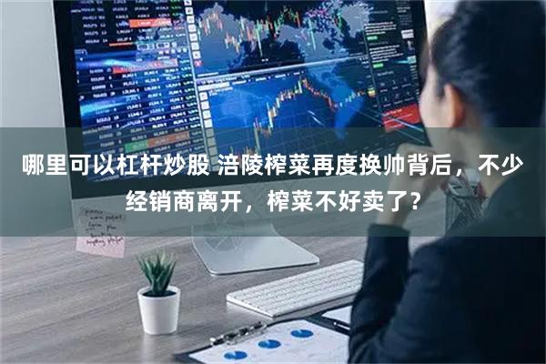 哪里可以杠杆炒股 涪陵榨菜再度换帅背后，不少经销商离开，榨菜不好卖了？